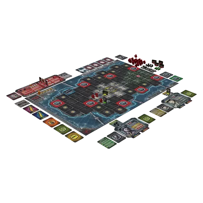 Die Klapperschlange Spielaufbau