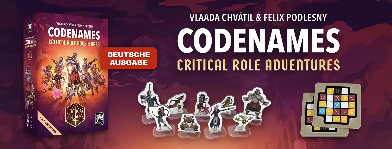 Mehr Infos zu Codenames: Critical Role Adventures