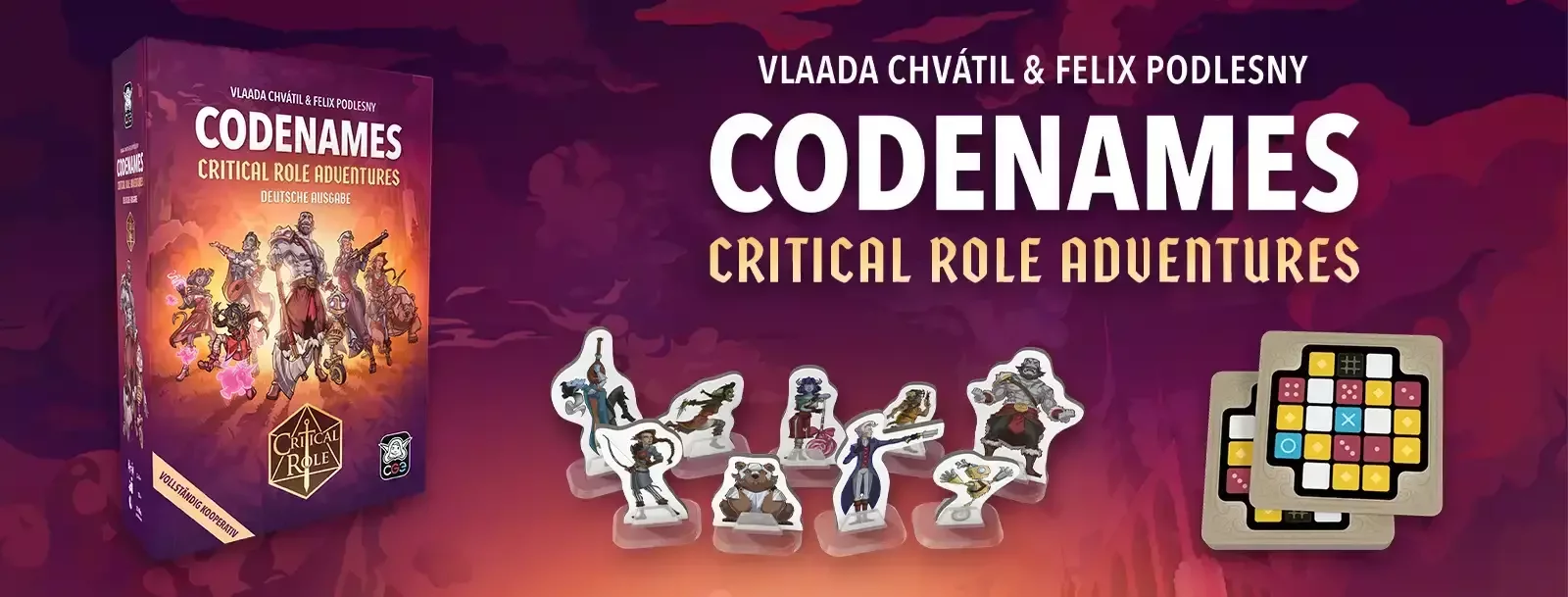 Mehr Infos zu Codenames: Critical Role Adventures