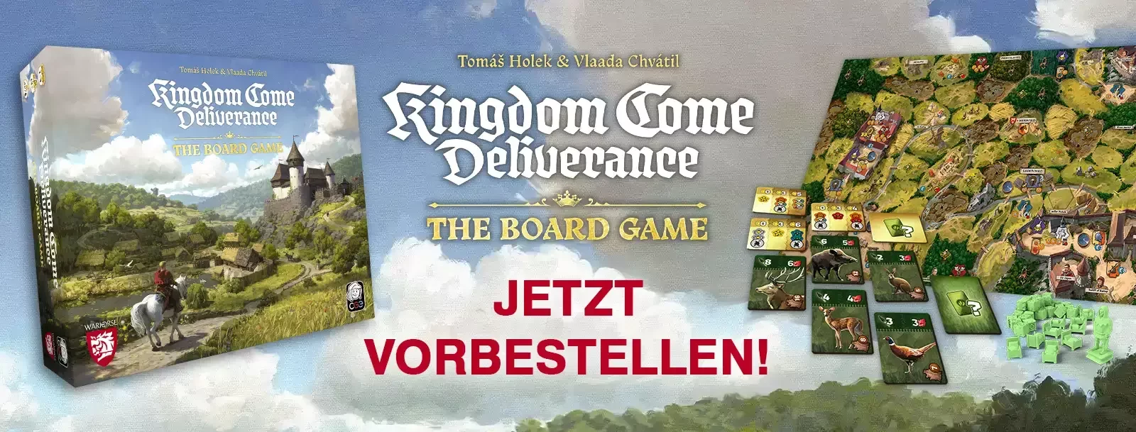 Kingdom Come: Deliverance - Das Brettspiel, jetzt im Shop vorbestellen