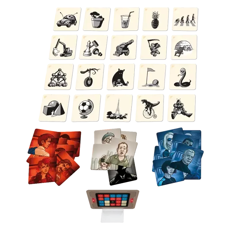 Codenames Pictures Spielaufbau