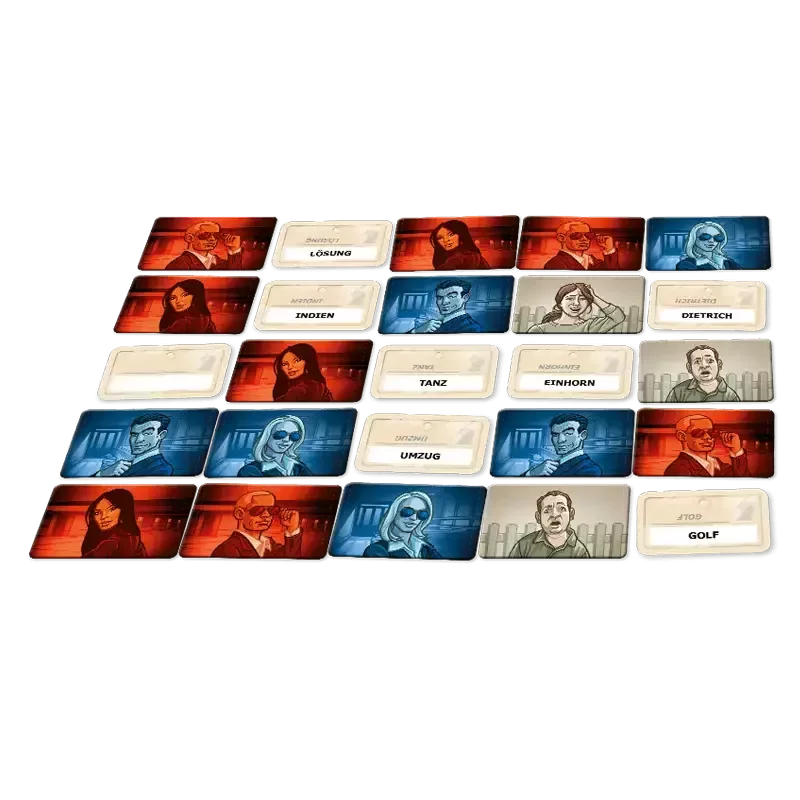 Codenames Spielmaterial