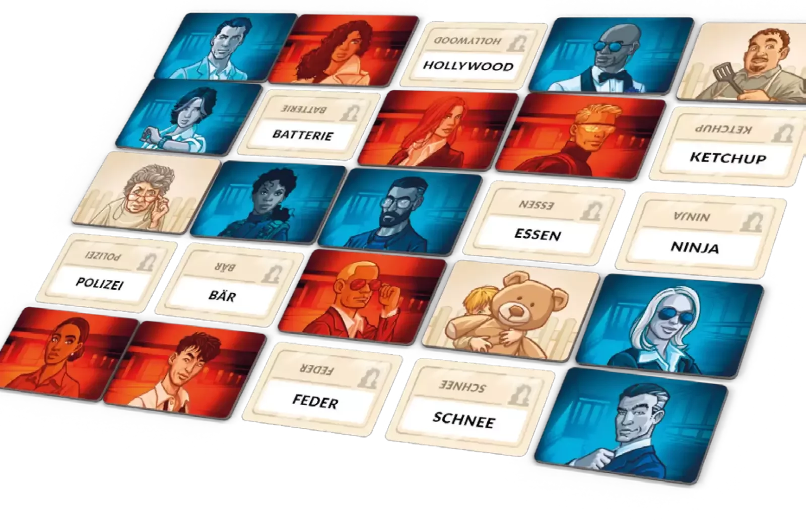 Codenames Spielmaterial