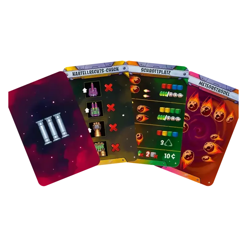 Galaxy Trucker Immer weiter Kartenfächer