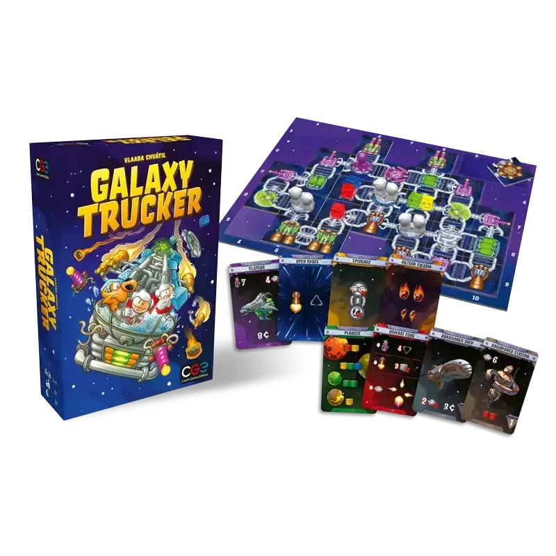 Galaxy Trucker 2 Edition Spielmaterial