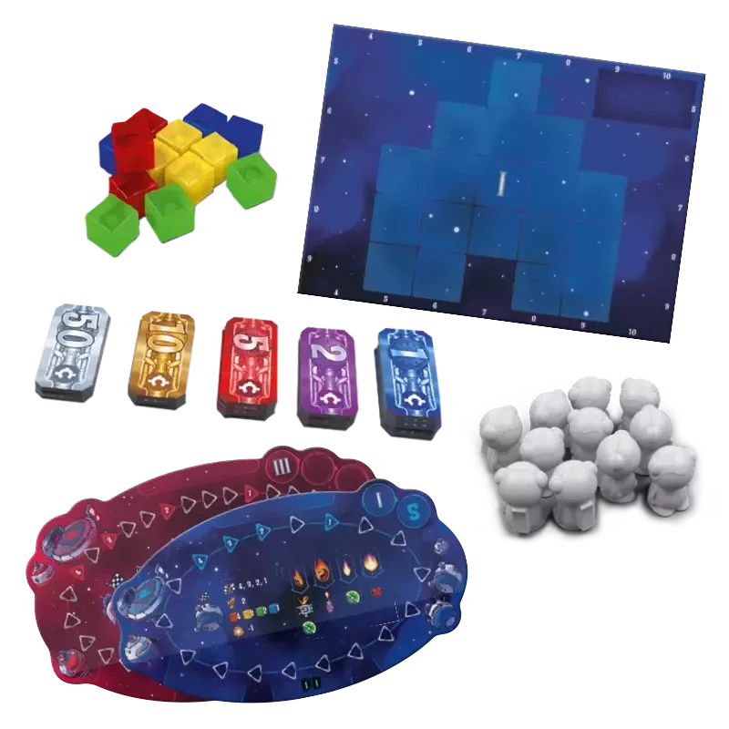 Galaxy Trucker 2. Edition Weiteres Spielmaterial