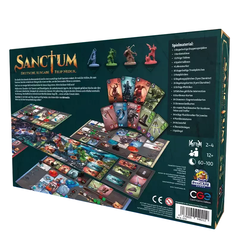 Sanctum Boxrückseite