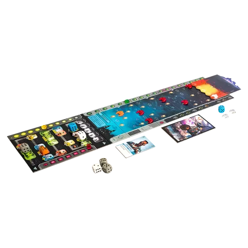 Under Falling Skies Spielaufbau