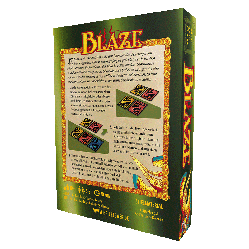 Blaze Boxenrückseite