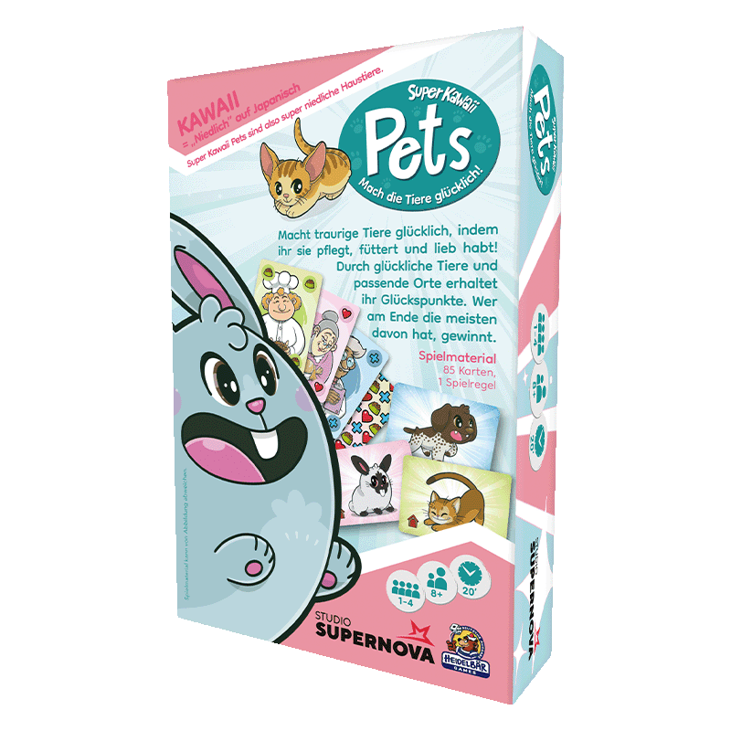 Super Kawaii Pets Boxenrückseite