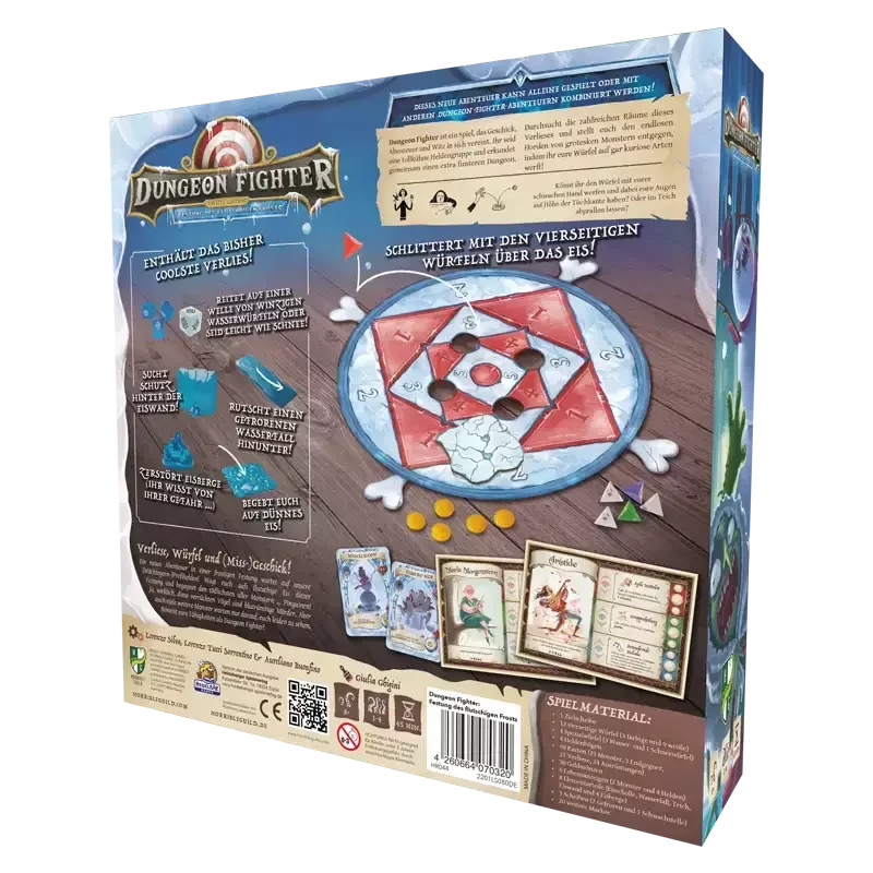 Dungeon Fighter: Die Festung des flutschigen Frosts Boxrückseite