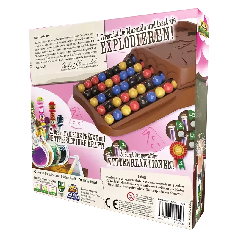 Potion Explosion Boxrückseite