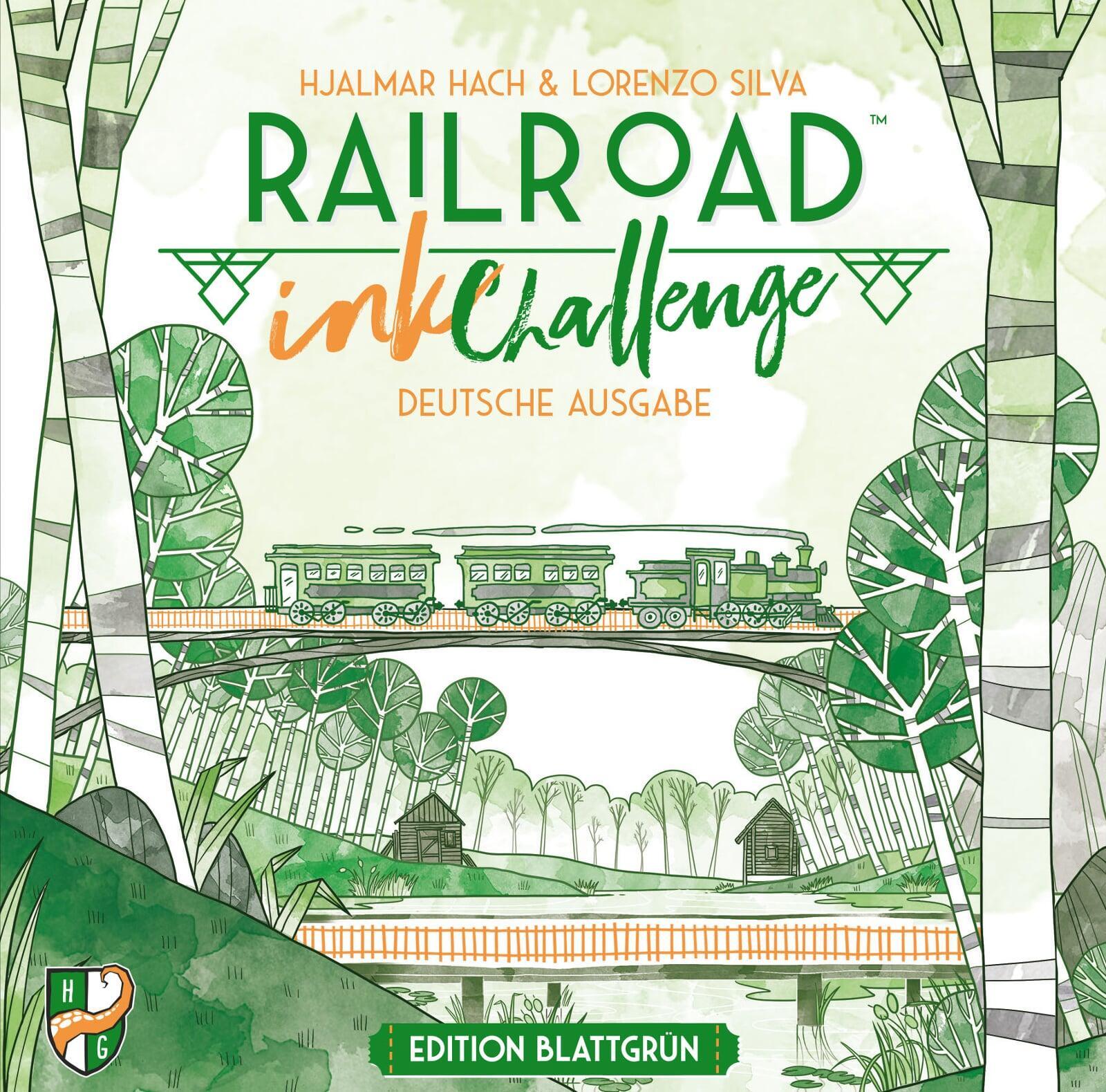 Railroad Ink: Challenge Blattgrün Cover