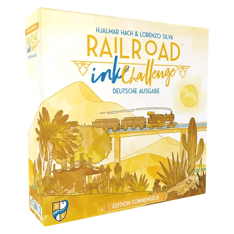 Railroad Ink Challenge: Edition Sonnengelb Boxfront