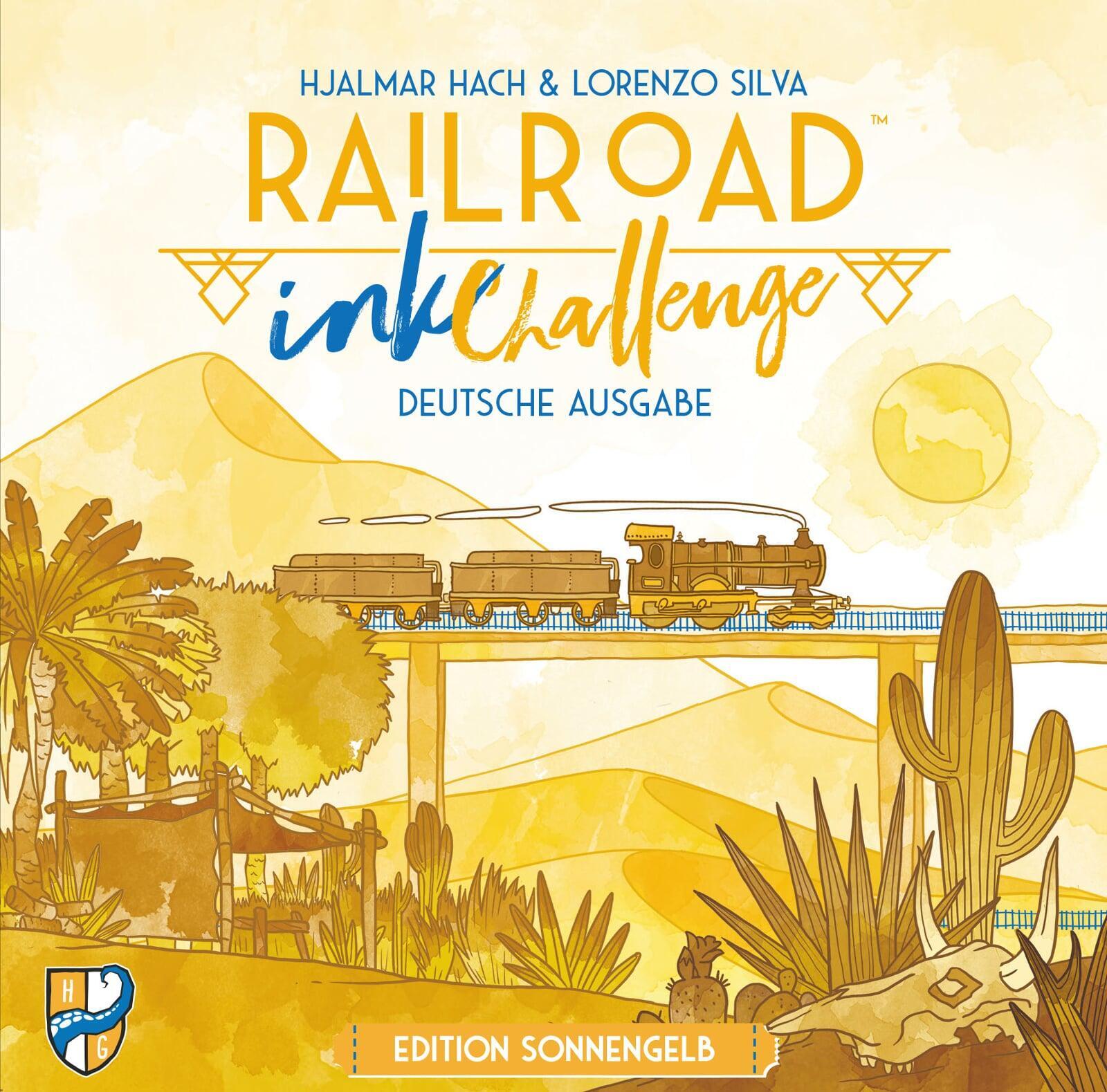 Railroad Ink: Challenge Sonnengelb Cover