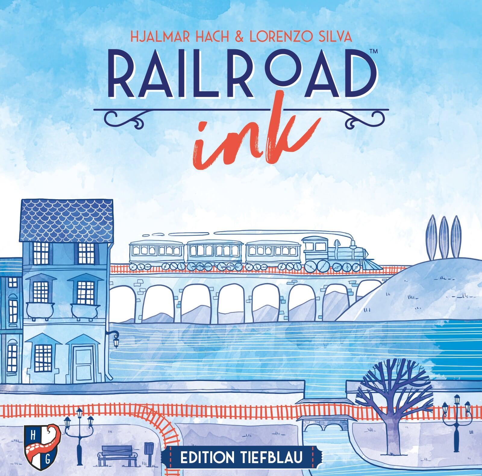 Railroad Ink: Edition Tiefblau Cover