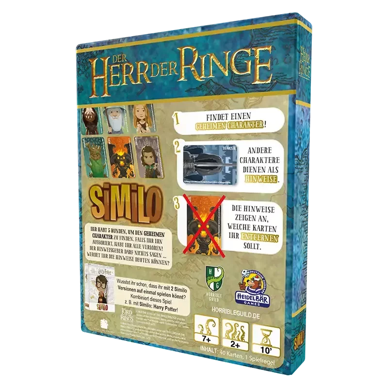 Similo: Herr der Ringe Boxrückseite