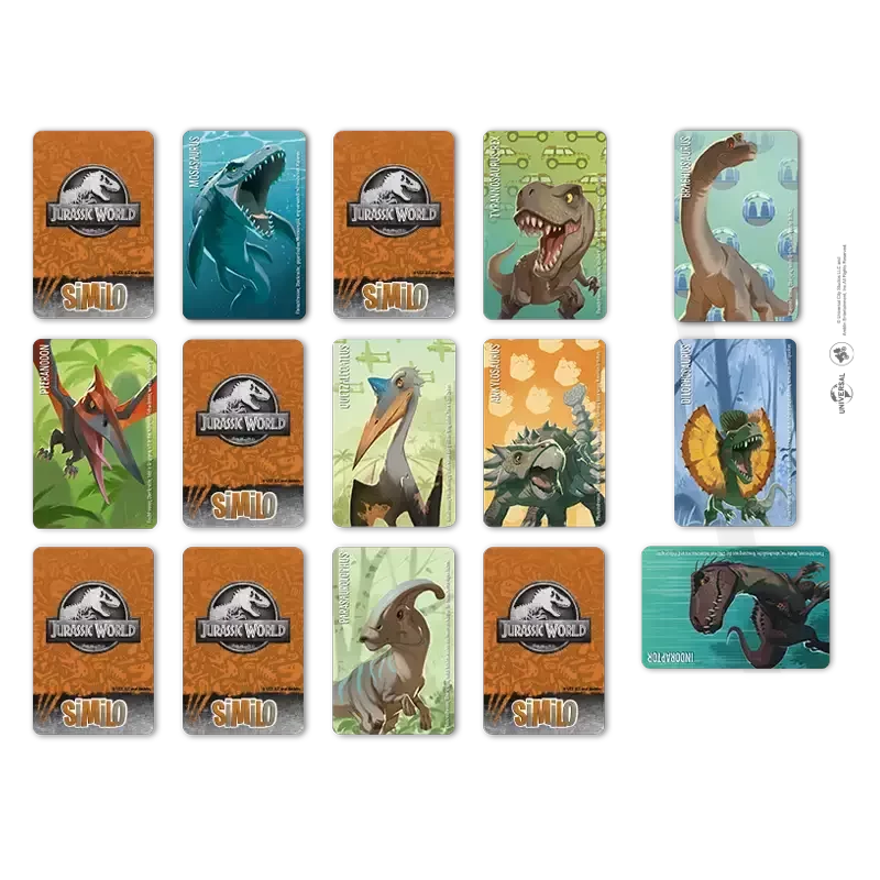 Similo: Jurassic World Kartenlayout