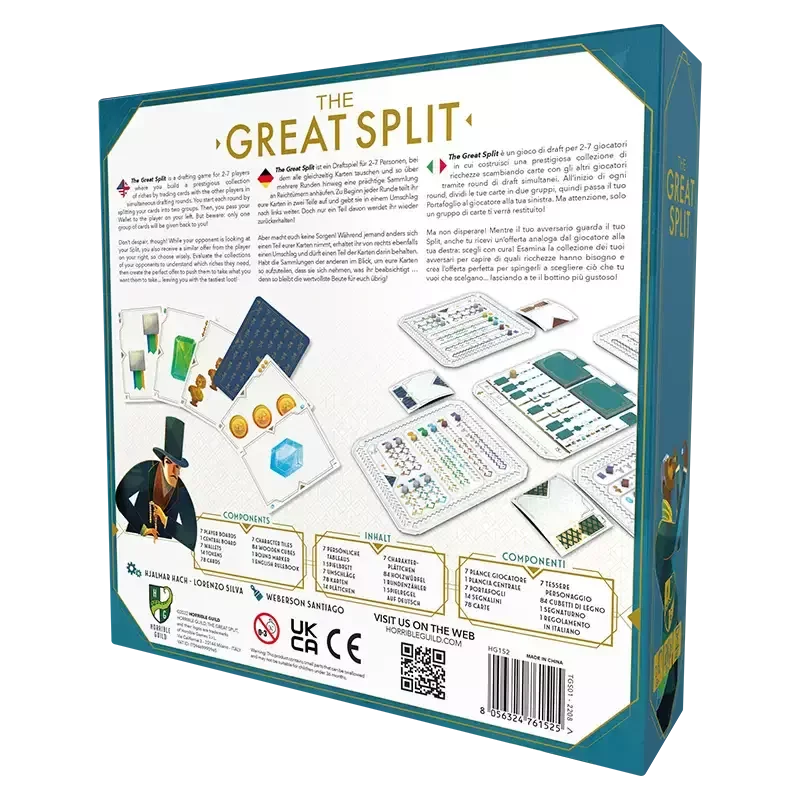 The Great Split Boxrückseite