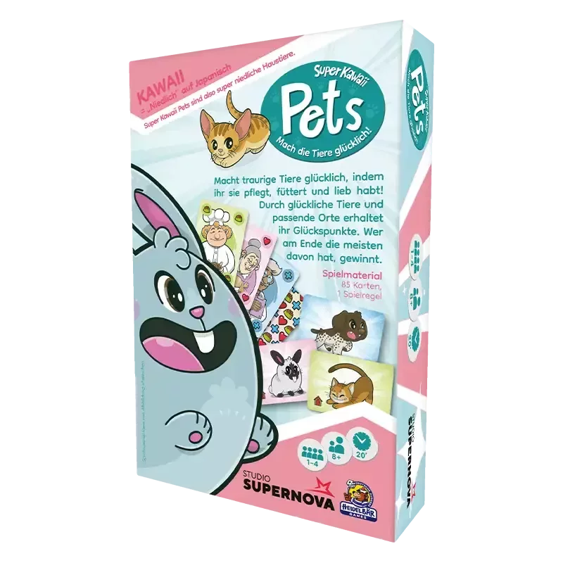 Super Kawaii Pets Boxenrückseite